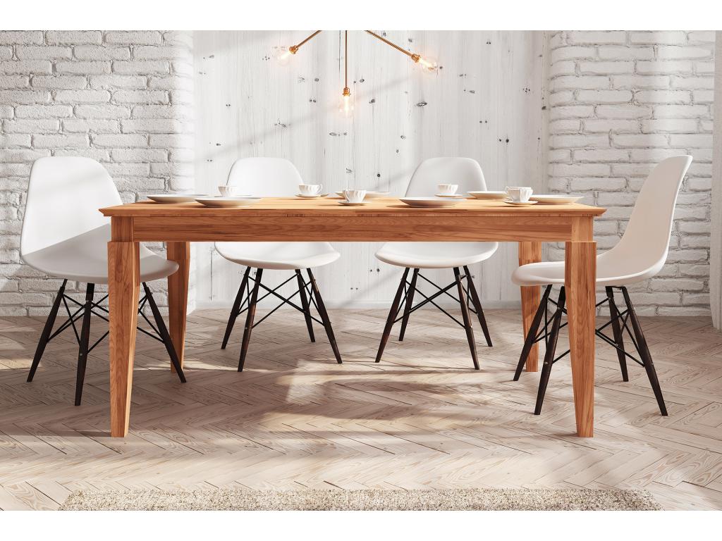 Nobellea - Dining table in natural oiled beech heartwood NYIE17244
