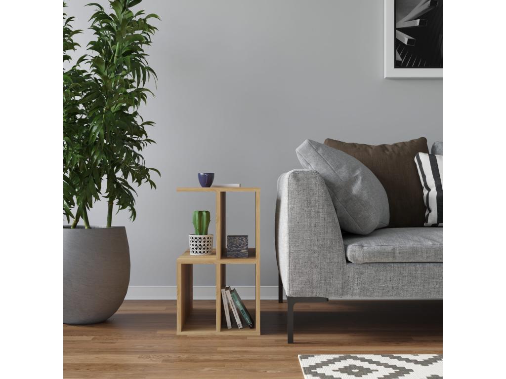 Nobellea Modern Oak Side Table 59.6x35.6x63.2 cm ESWU76730