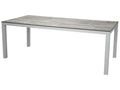 Llama White and Grey Dining Table. VXZS59814