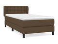Nobellea bed base with mattress, dark brown, 80x200 cm, HURV21111