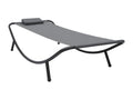 Grey Garden Bed 200x90 cm Steel JHEF99645