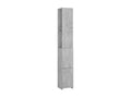Bathroom cabinet, concrete grey, 25x25x170 CZEP30366
