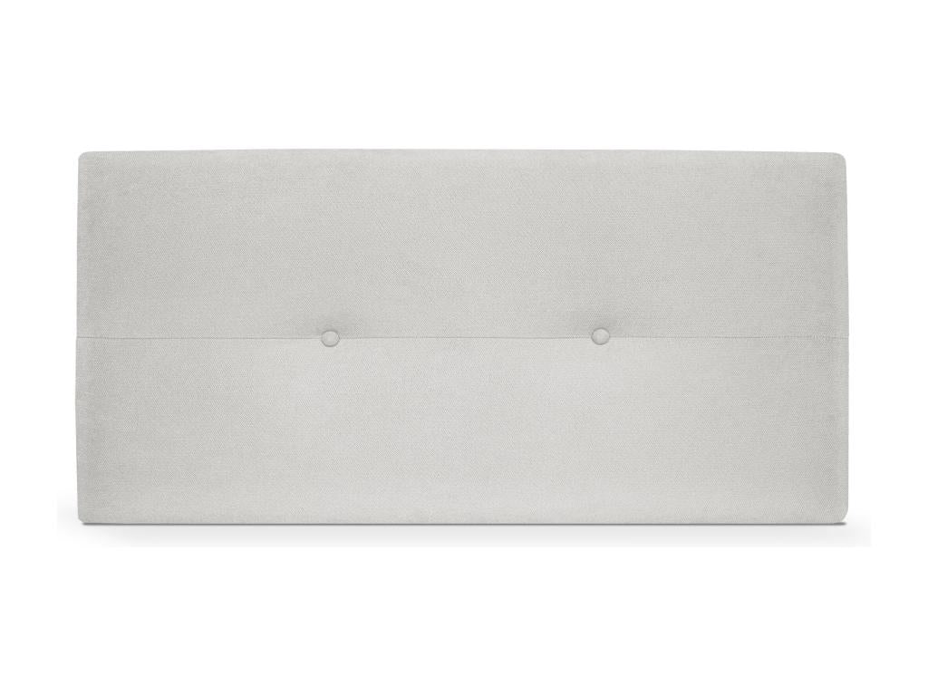Nobellea Fabric Headboard with Buttons 95x50cm for 90cm Beds - Grey Nobellea HZXK78344