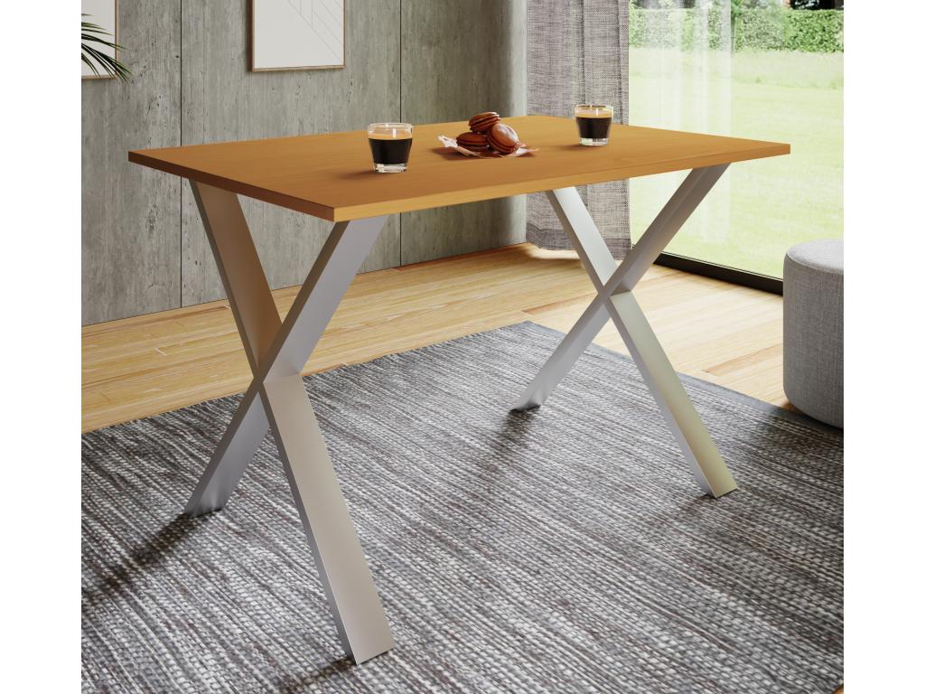 Nobellea Premium Wooden Kitchen Table Dining Table Nobellea X ​​Silver 80 - 110 - Beech CHGI10355