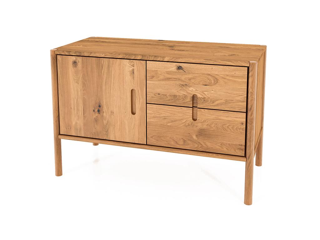 Boisona - chest of drawers in solid wild oak with natural oil finish CIIN28837