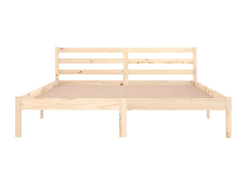Solid pine wood bed frame 160x200 cm YEVQ93508