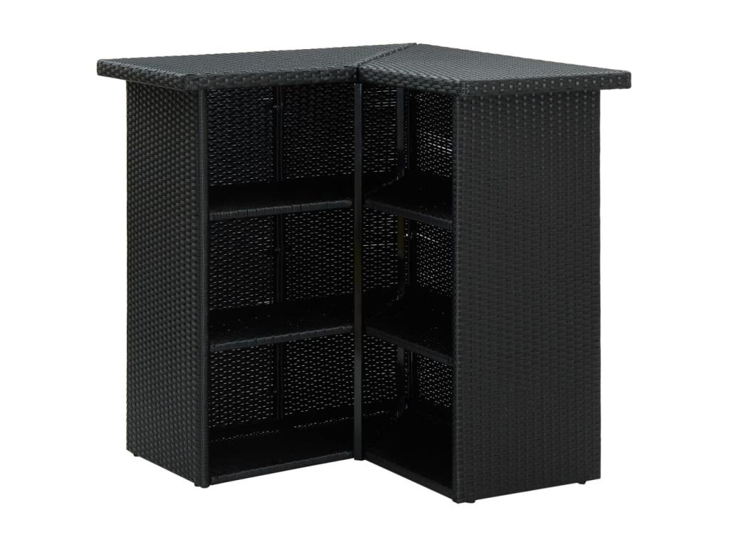 Black resin bar cabinet 100x50x105 cm 02 0014507 HMLA29210