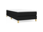 Dekonao bed base with black 90x200 mattress, fabric RCGP79142