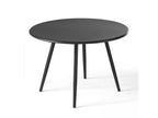 Round grey metal coffee table - Dekonao FKSE96144
