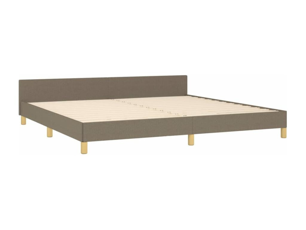 Dekonao bed frame with headboard 200x200 cm Fabric VFDC59054