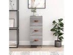 Nobellea grey sideboard 34.5x34x90 cm Engineered wood WRZU64990