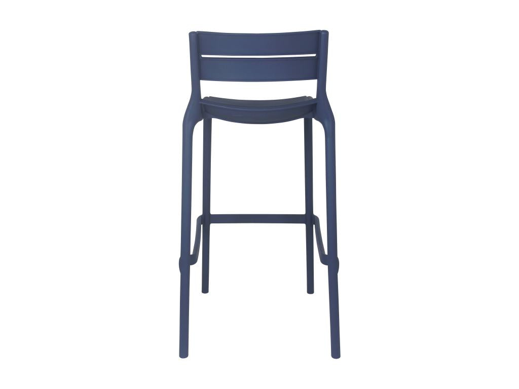 Nobellea blue plastic patio high chair LHBD42416