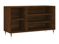 Shoe cabinet, brown oak, 102x36x60 cm, engineered wood, LXBE45072